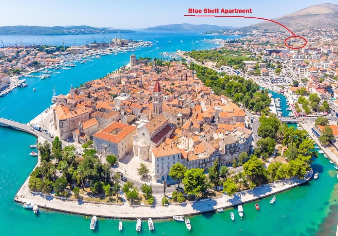 Blue Shell Trogir Apartment Bagian luar foto
